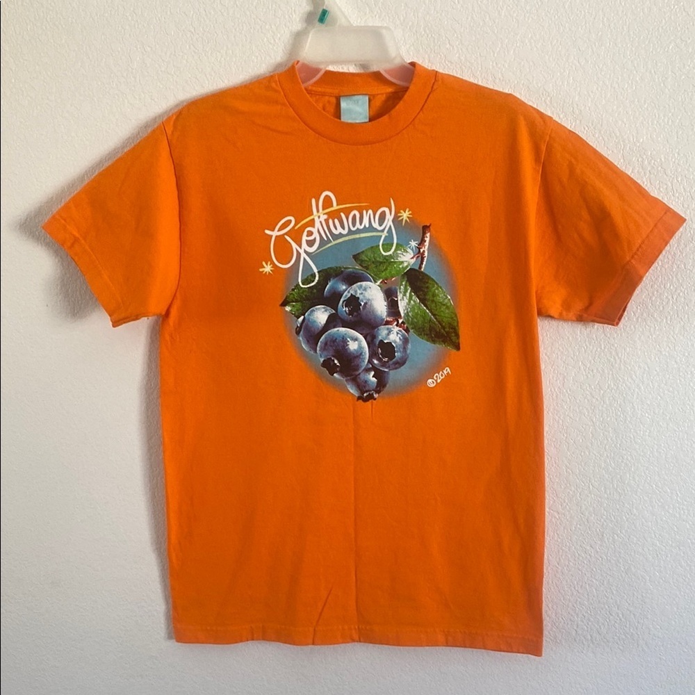 Golf Wang Men’s Orange Graphic T Shirt Size M
